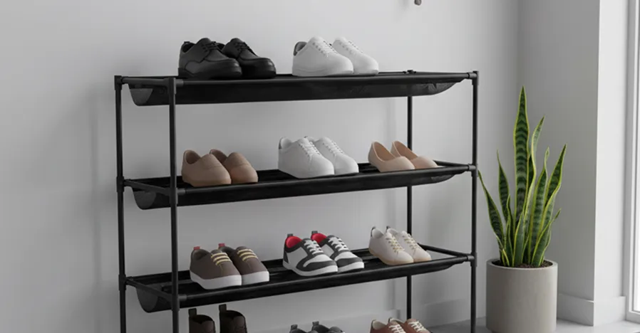 Steel Shoe Rack